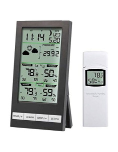 Estación Meteorológica Inalámbrica Ambient Weather WS-2700 con 1 Sensor
