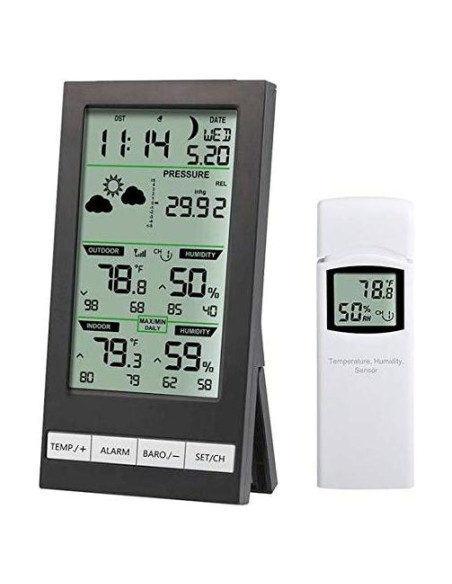 Estación Meteorológica Inalámbrica Ambient Weather WS-2700 con 1 Sensor