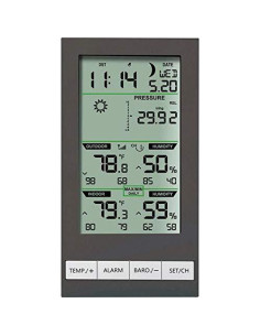 Estación Meteorológica Inalámbrica Ambient Weather WS-2700 con 1 Sensor 2