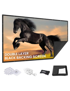 Pantalla de Proyector 120" IOLIEO Plegable y Lavable 16:9