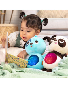 Perro de Peluche Calmante B. toys Barriguitas Brillantes 2