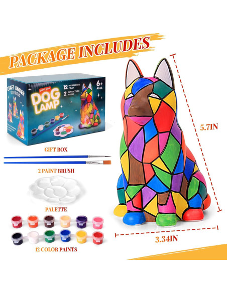 Kit de Pintura Acuarela VIBOYLAR para Niños 6-12 Años