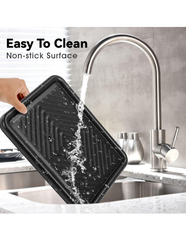 Parrilla Eléctrica 2 en 1 Fajiabao con 8 Sartenes Antiadherentes