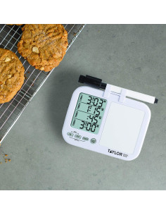 Temporizador Digital Taylor 5849 con Pizarra Blanca 4 Eventos 2