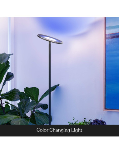 Lámpara de pie LED Brightech Sky Colors 1.75m Control Wi-Fi