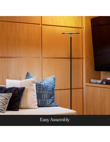 Lámpara de pie LED Brightech Sky Colors 1.75m Control Wi-Fi