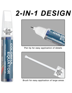 Bolígrafo de Pintura para Tocar vvag Blanco 50ml Secado Rápido 2