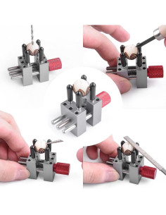 Mini prensa ajustable alta precisión CNRAQR 3.0 cm para manualidades 2