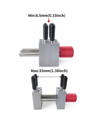 Mini prensa ajustable alta precisión CNRAQR 3.0 cm para manualidades
