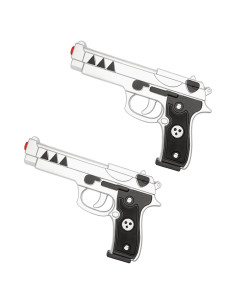 Conjunto de Réplicas de Pistola Demon Twin LALAPORT - 2 Unidades 23.5 cm