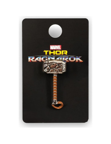 Pin Coleccionista Mjolnir Thor Ragnarok - SalesOne LLC - 3.81 cm
