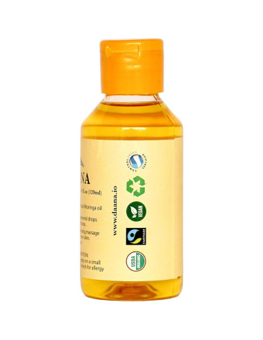 Aceite de Moringa Daana Orgánico 118 ml - Hidratante Piel y Cabello