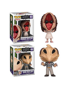 Set de Figuras de Vinilo Beetlejuice Funko Adam y Barbara