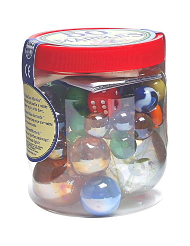 50 Canicas de Juguete Casa de Canicas - Diversión Clásica