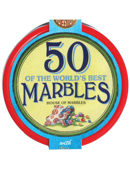 50 Canicas de Juguete Casa de Canicas - Diversión Clásica