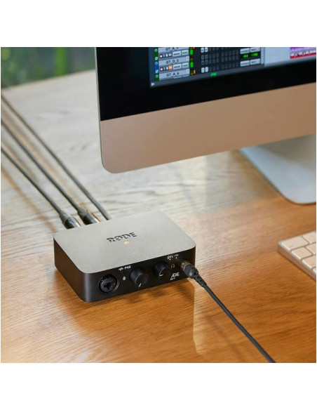 Interfaz de Audio USB Rode AI-1, Conectividad Phantom, 178x76mm
