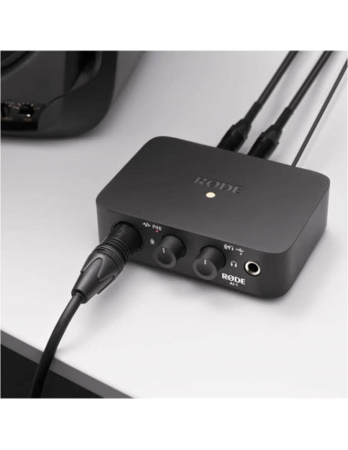 Interfaz de Audio USB Rode AI-1, Conectividad Phantom, 178x76mm