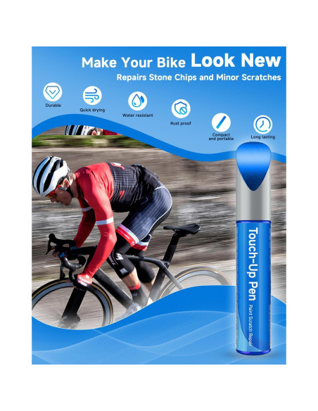 Pintura de Retoque Brillo Azul Alpino RSACET para Bicicletas Trek