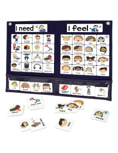 Gráfico de Sentimientos CHEFAN para Rincón de Calma - 1 Tablero y 39 Tarjetas