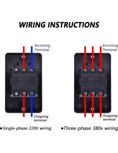 Interruptor de Botón a Prueba de Agua mxuteuk KAO-5M 10A 220V/380V 2
