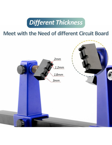Abrazadera de Soldadura SN-390 Ajustable 360 para PCB