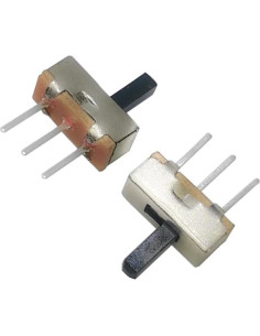 Interruptores deslizantes SPDT 1P2T YEGAFE 100 piezas PCB 2