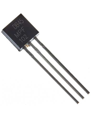 10 Piezas Transistor N-Channel MPF102 Bridgold TO-92