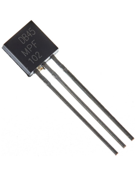 10 Piezas Transistor N-Channel MPF102 Bridgold TO-92