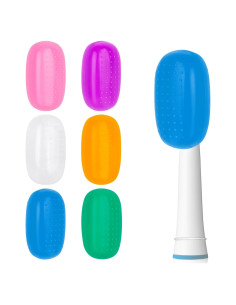 Hooqict 6 Cubiertas de Cepillo de Dientes Silicona 4.3 cm