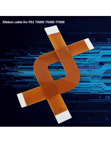 Cable de cinta flexible para PS2 Slim Qinlorgo - 2 piezas