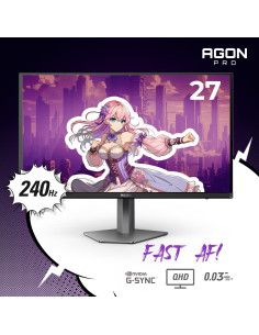 Monitor de Juegos AOC Agon Pro AG276QZD2 27" OLED 2560x1440 240Hz 2