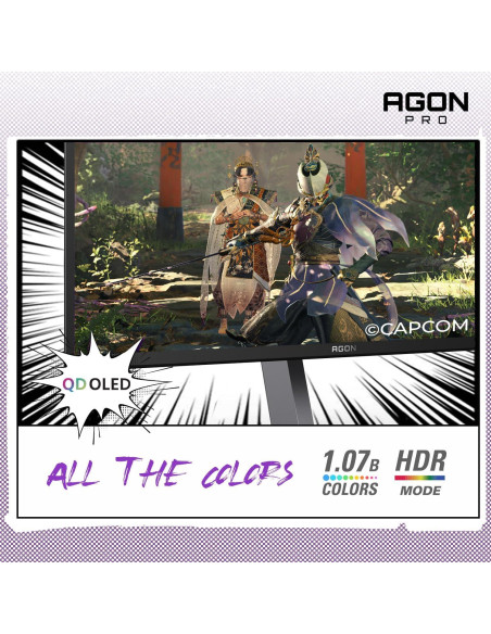 Monitor de Juegos AOC Agon Pro AG276QZD2 27" OLED 2560x1440 240Hz