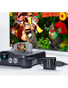 Adaptador HDMI PORTHOLIC N64 a HDMI 4 en 1 Plug and Play 2