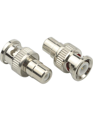 Kit de Conectores de Conversión BNC a RCA 30 Piezas XLX