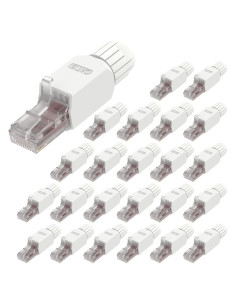 Conector RJ45 CAT6 sin herramienta VCELINK - 24 unidades