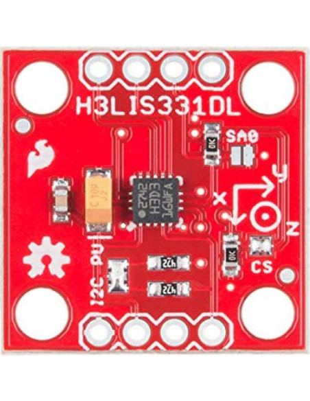 Acelerómetro de Tres Ejes SparkFun H3LIS331DL 28g