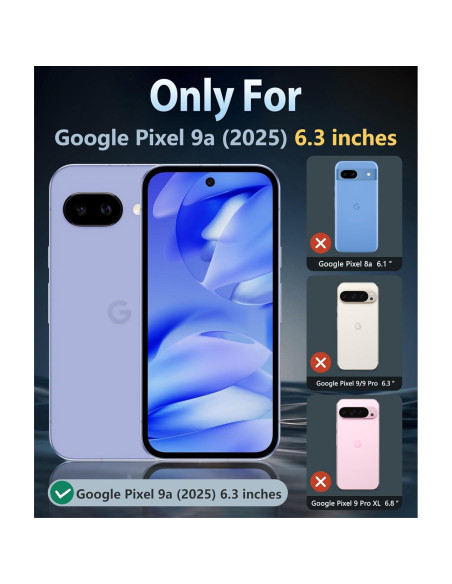 Funda FNTCASE para Google Pixel 9a - Protección Militar 6.3"