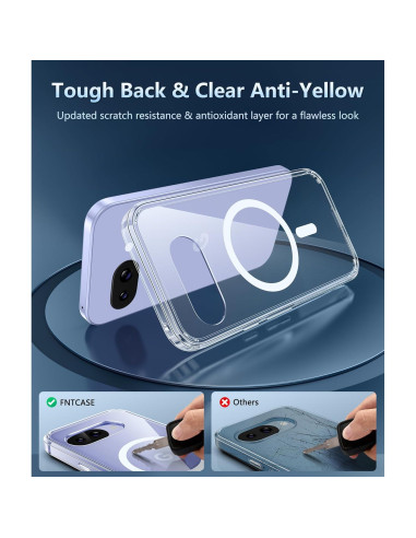 Funda FNTCASE para Google Pixel 9a - Protección Militar 6.3"