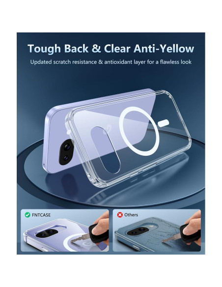 Funda FNTCASE para Google Pixel 9a - Protección Militar 6.3"