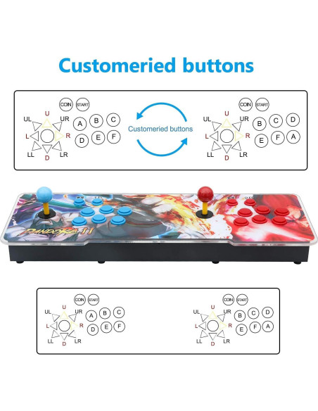 Consola Arcade 3D Best brose Pandora Treasure 30000 Juegos HD