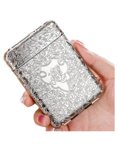 Estuche de Cigarrillos con Encendedor USB 2 en 1 CKKC