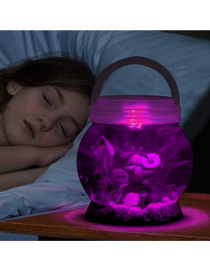 Acuario LED 20 Colores LA KEN DU 1.89L Decoraciones Betta 2