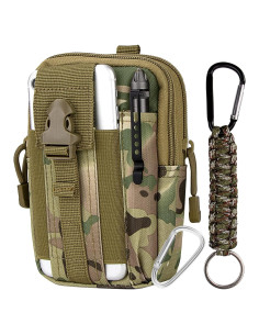 Funda Táctica Molle bvya para Teléfono hasta 6.7" Camo