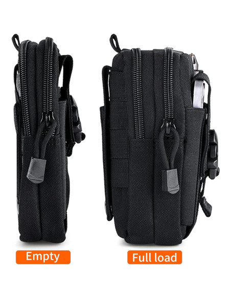 Funda Táctica Molle bvya para Teléfono hasta 6.7" Camo