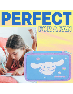 Estuche de Lápices Hello Kitty Sanrio Multi Cinnamoroll 20x13.5x5 cm 2