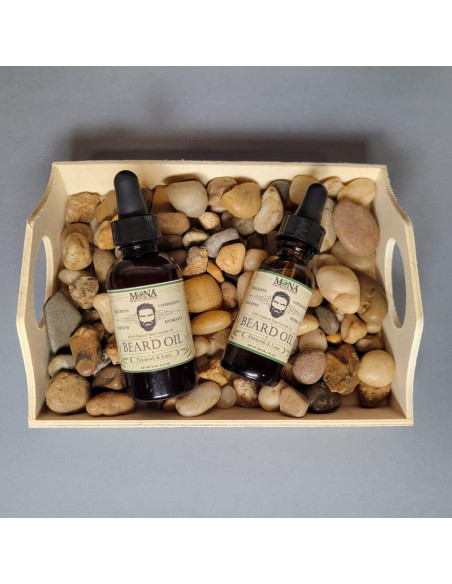 Aceite para Barba Mona Brands 59.15 ml - Pachulí y Lima