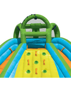 Pequeños Tikes Tobogán Inflable Multicolor 161x169x103 cm 2