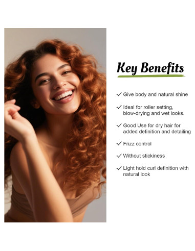 Gel Glaseante Hidratante NUSPA para Rizos Definidos 350g