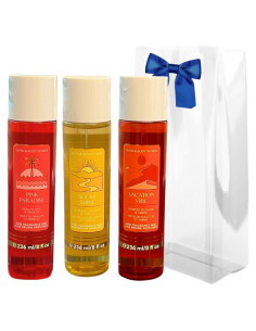 Conjunto de Fragancias Fina Baño y Cuerpo Trabajos 3 Piezas 236.6 ml