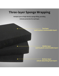 Funda Dura Liyirui Grande con Espuma Personalizable 46.7x32.0cm 2